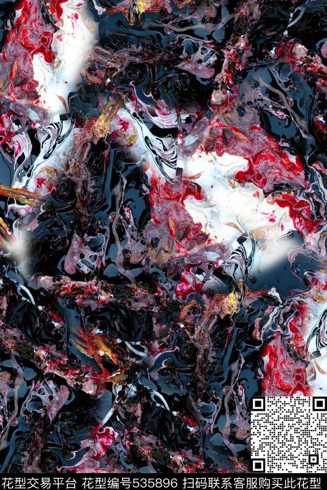 时尚大理石肌理数码印花华亿平台下载（图片编号: 535896） - 瓦栏（Walan）