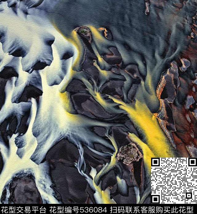 大理石纹理生命之源机理大理石纹理抽象男女装印花地表水数码印花华亿平台下载（图片编号: 536084） - 瓦栏（Walan）