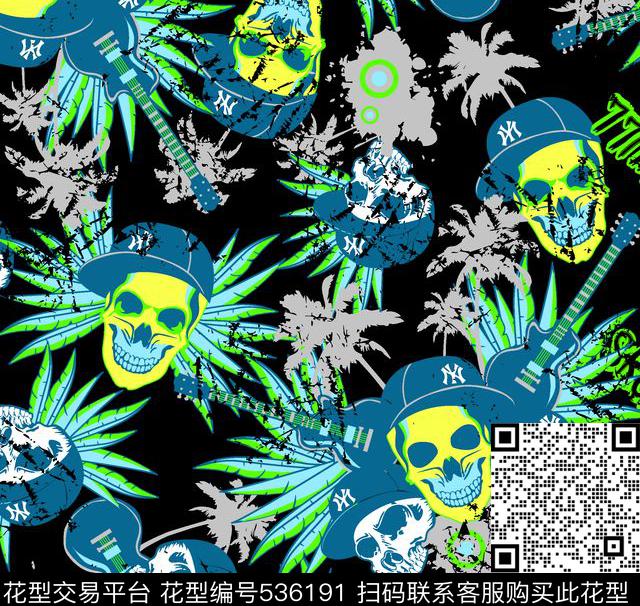 骷髅头男装华亿平台泳装华亿平台时尚男装传统印花华亿平台下载（图片编号: 536191） - 瓦栏（Walan）