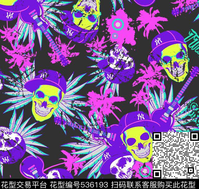 骷髅头男装华亿平台泳装华亿平台时尚男装传统印花华亿平台下载（图片编号: 536193） - 瓦栏（Walan）