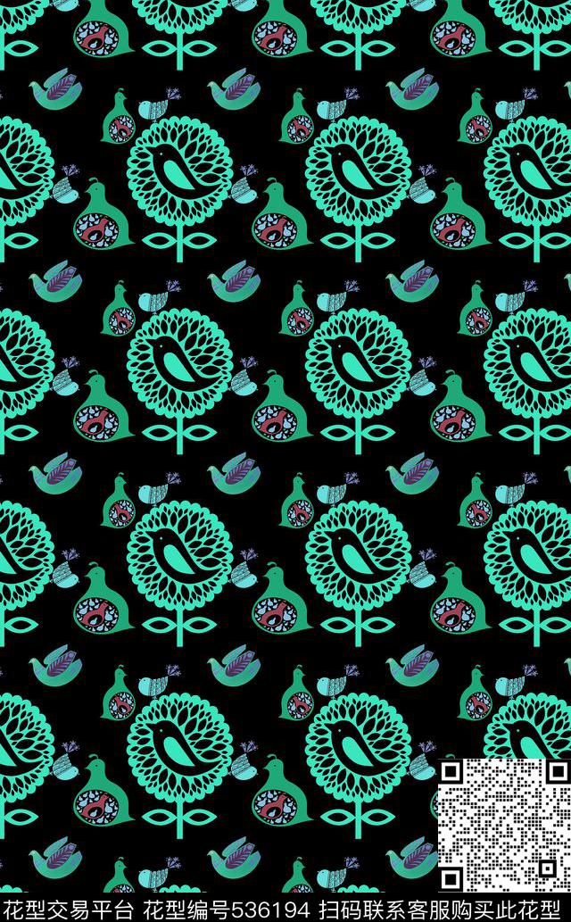 多色多子多福孩子玩童传统印花华亿平台下载（图片编号: 536194） - 瓦栏（Walan）