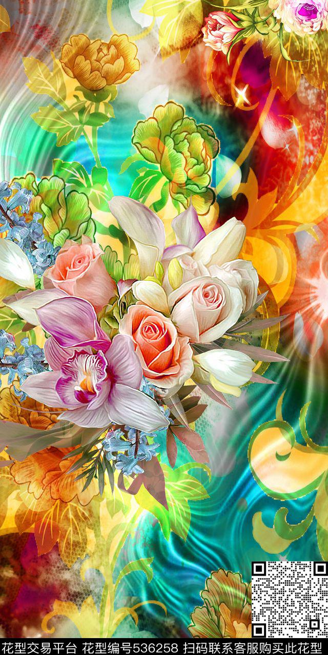 designtextileprinting数码印花华亿平台下载（图片编号: 536258） - 瓦栏（Walan）