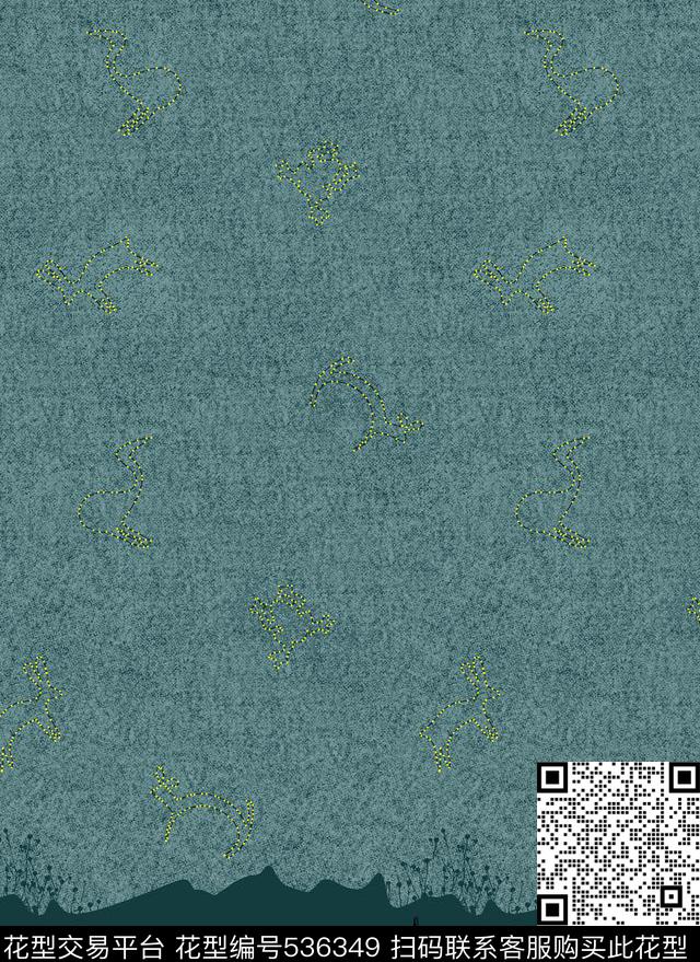 花卉小碎花花纹传统印花华亿平台下载（图片编号: 536349） - 瓦栏（Walan）