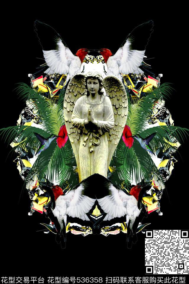 潮流定位石膏数码印花华亿平台下载（图片编号: 536358） - 瓦栏（Walan）