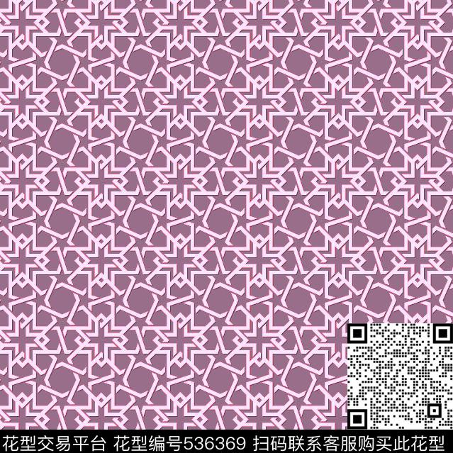 几何有序重复传统印花华亿平台下载（图片编号: 536369） - 瓦栏（Walan）