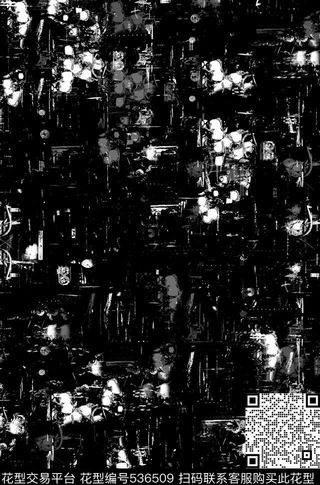 复古点点潮流数码印花华亿平台下载（图片编号: 536509） - 瓦栏（Walan）