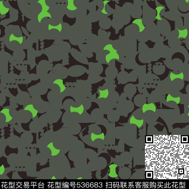 肌理几何男装衬衫夹克传统印花华亿平台下载（图片编号: 536683） - 瓦栏（Walan）