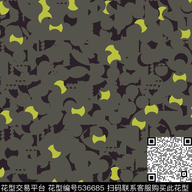 肌理几何男装衬衫夹克传统印花华亿平台下载（图片编号: 536685） - 瓦栏（Walan）