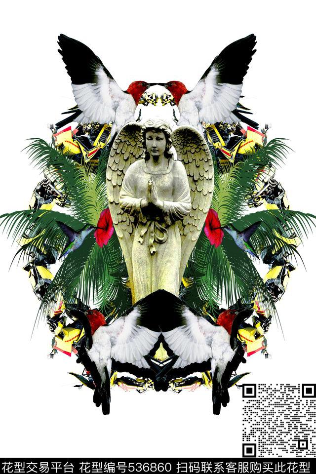 潮流定位石膏数码印花华亿平台下载（图片编号: 536860） - 瓦栏（Walan）