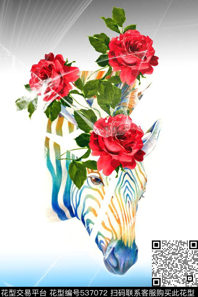 创意服装面料创意图案设计logo数码印花华亿平台下载（图片编号: 537072） - 瓦栏（Walan）