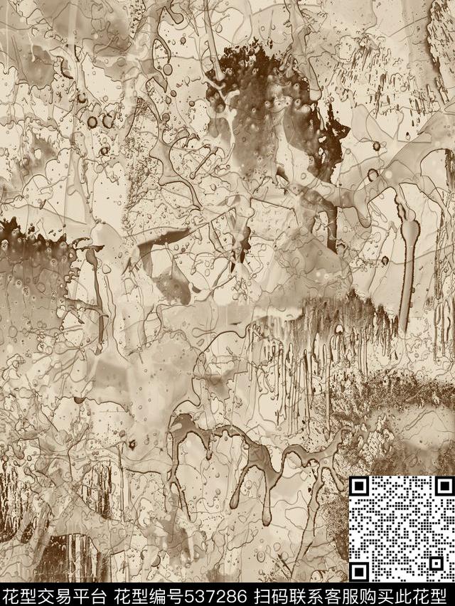 抽象服装家纺数码印花华亿平台下载（图片编号: 537286） - 瓦栏（Walan）