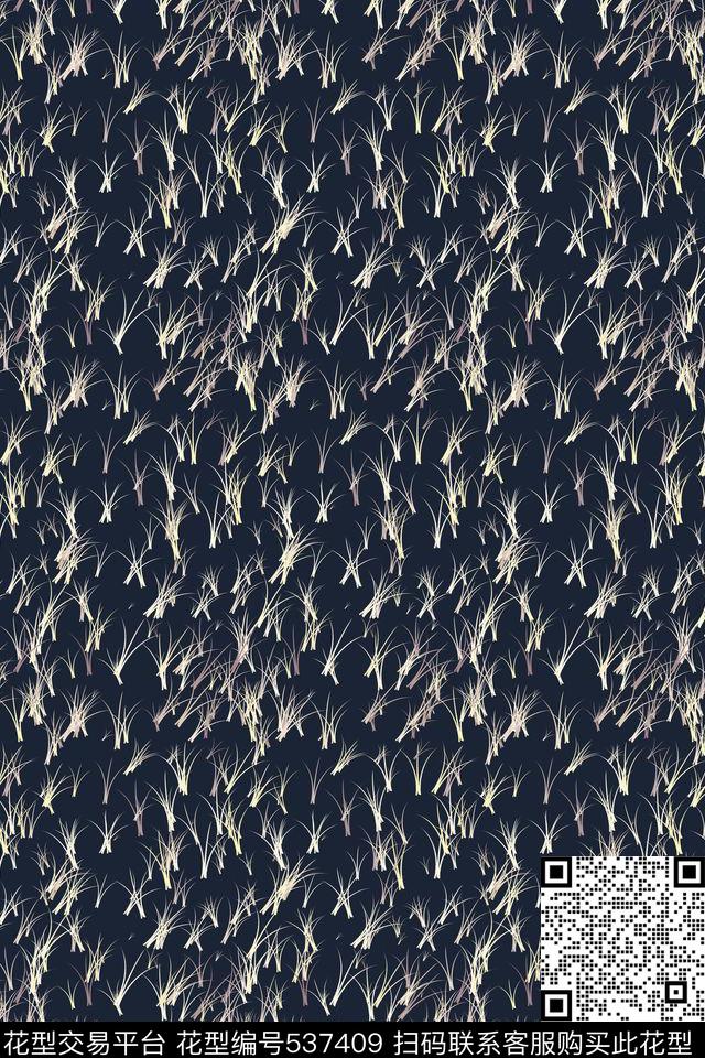 草丛符号排列数码印花华亿平台下载（图片编号: 537409） - 瓦栏（Walan）