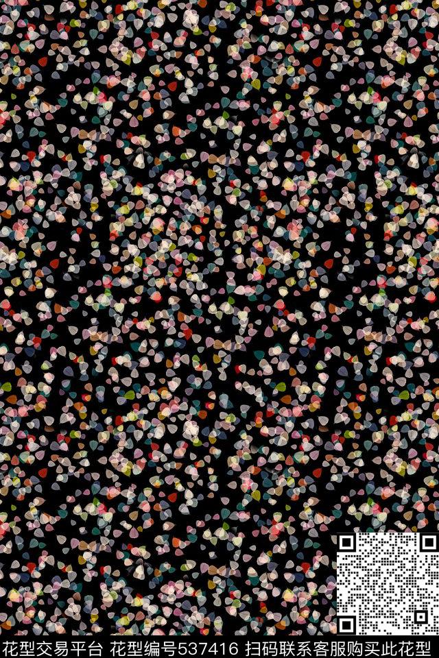 符号交错排列数码印花华亿平台下载（图片编号: 537416） - 瓦栏（Walan）