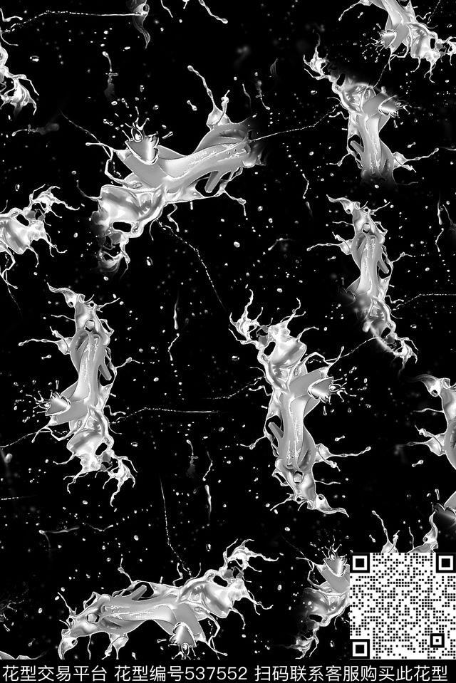 水彩颜料电脑手绘数码印花华亿平台下载（图片编号: 537552） - 瓦栏（Walan）