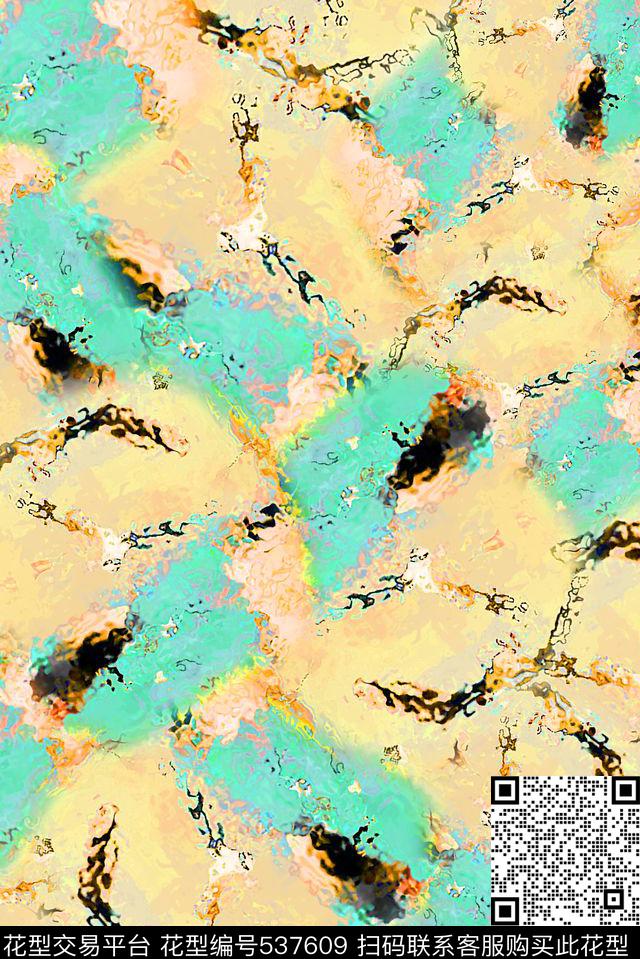 海鸥抽象水波数码印花华亿平台下载（图片编号: 537609） - 瓦栏（Walan）