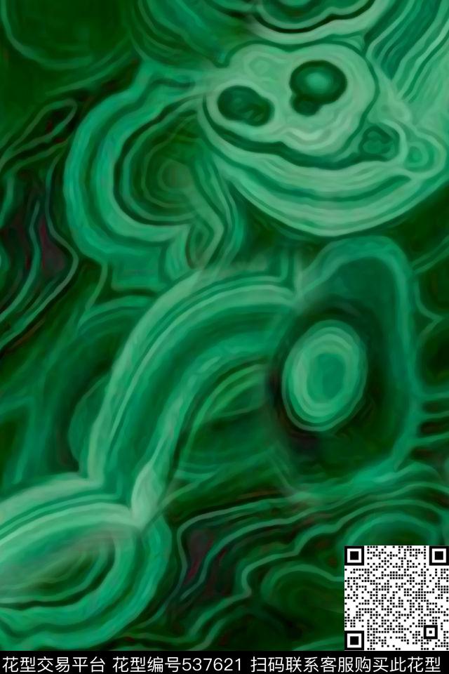 抽象几何纹路数码印花华亿平台下载（图片编号: 537621） - 瓦栏（Walan）