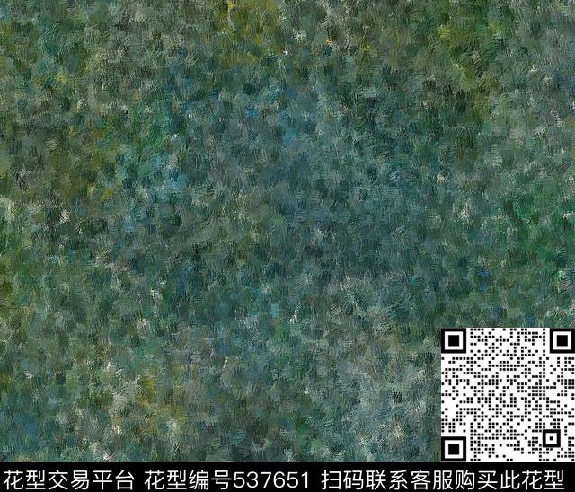 线条油笔块面数码印花华亿平台下载（图片编号: 537651） - 瓦栏（Walan）