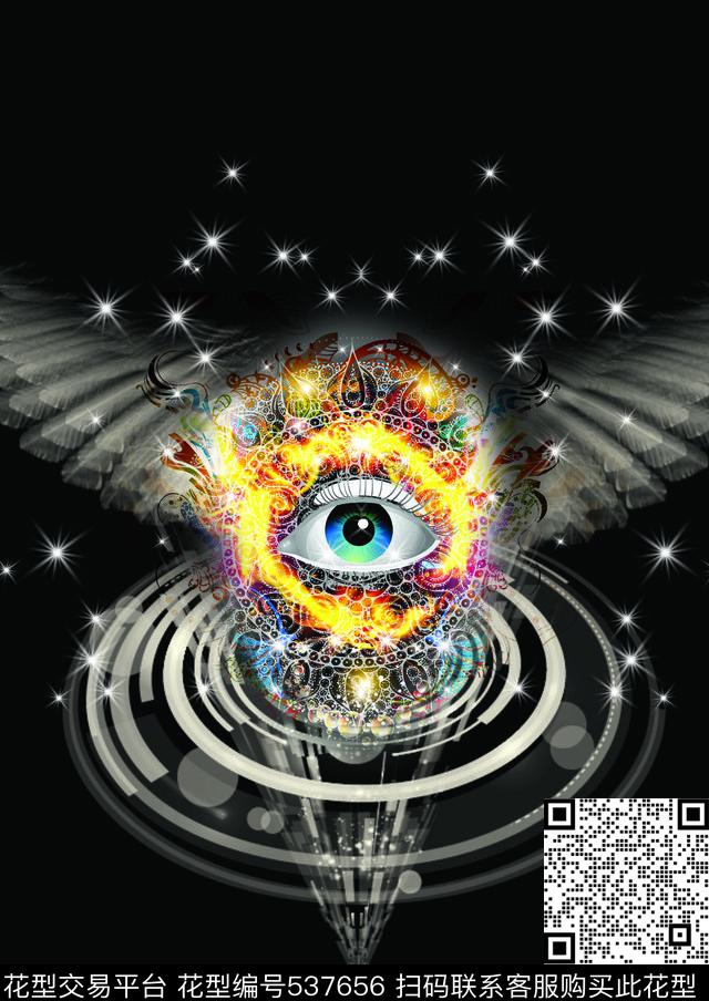 潮流时尚定位花男装男装T恤羽绒服数码印花华亿平台下载（图片编号: 537656） - 瓦栏（Walan）