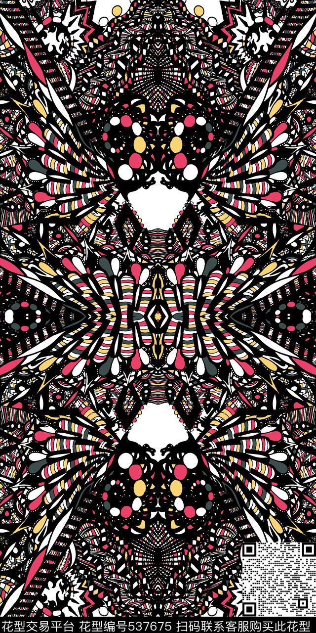 民族风欧美流行时尚中东风格传统印花华亿平台下载（图片编号: 537675） - 瓦栏（Walan）