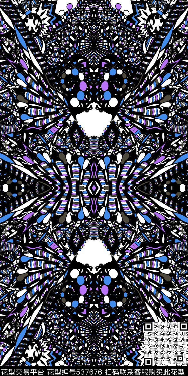 民族风欧美流行时尚中东风格传统印花华亿平台下载（图片编号: 537676） - 瓦栏（Walan）