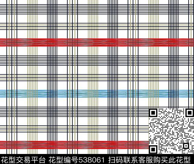 格子几何段染传统印花华亿平台下载（图片编号: 538061） - 瓦栏（Walan）