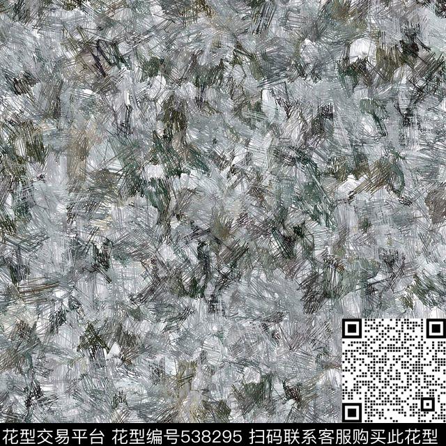 几何线条块面数码印花华亿平台下载（图片编号: 538295） - 瓦栏（Walan）