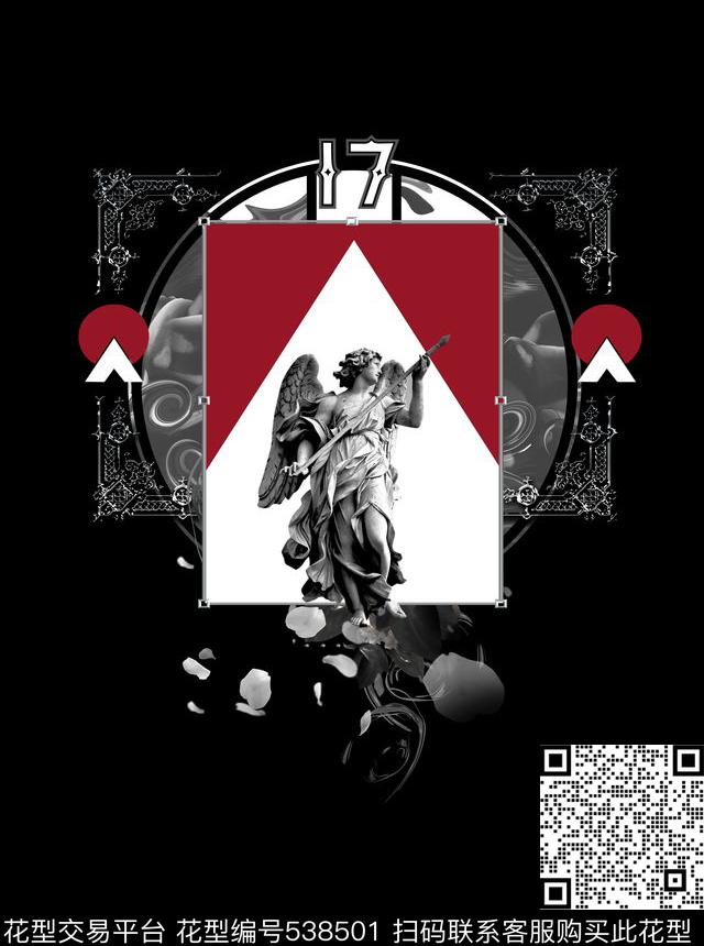 GIVENCHYT恤大气数码印花华亿平台下载（图片编号: 538501） - 瓦栏（Walan）