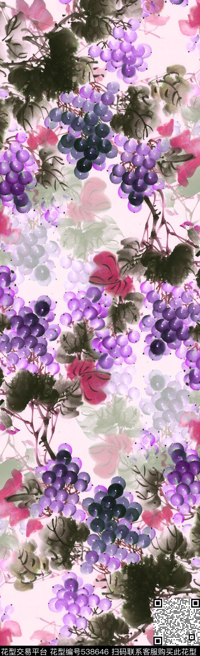 时尚潮流大气数码印花华亿平台下载（图片编号: 538646） - 瓦栏（Walan）