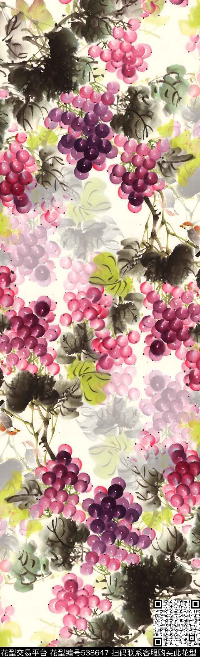 时尚潮流大气数码印花华亿平台下载（图片编号: 538647） - 瓦栏（Walan）