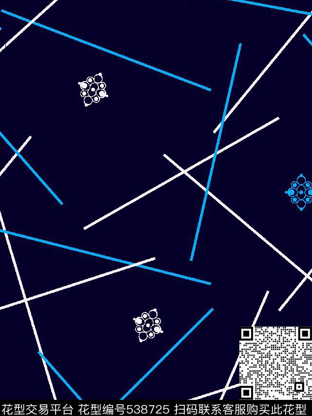 2016春夏衬衫简单几何传统印花华亿平台下载（图片编号: 538725） - 瓦栏（Walan）