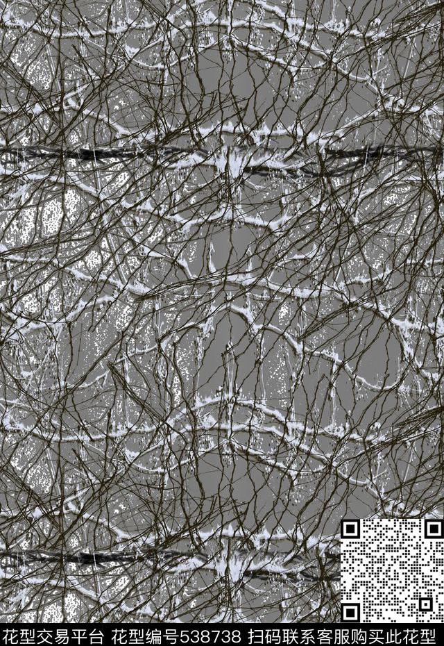 时尚户外雪树男装数码印花华亿平台下载（图片编号: 538738） - 瓦栏（Walan）