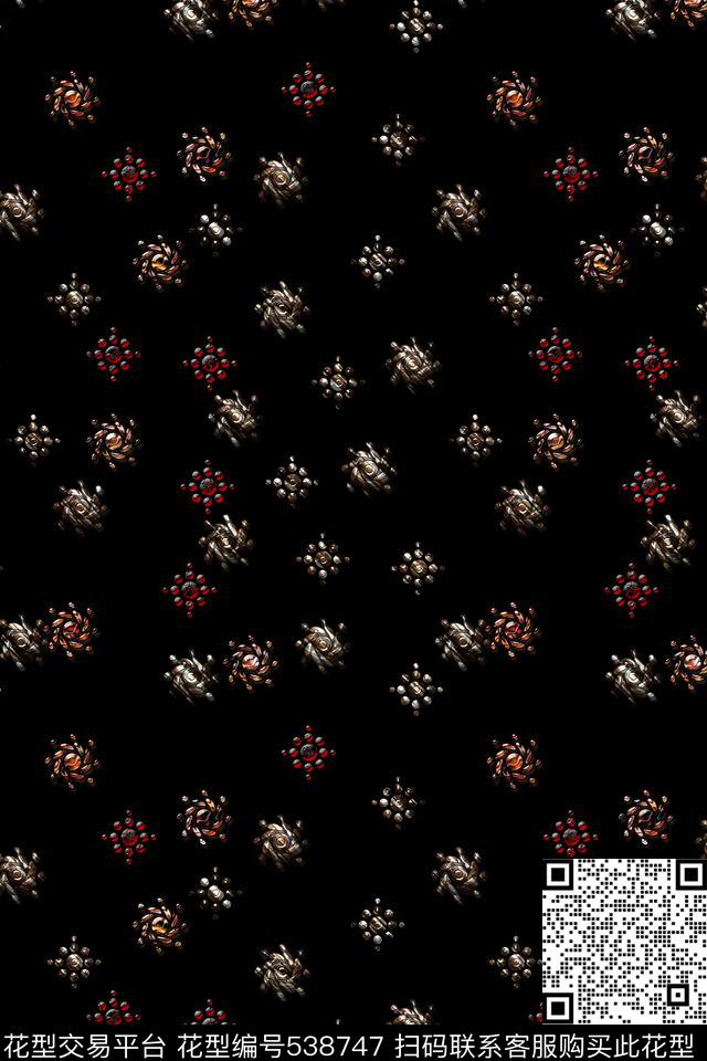 符号花金属数码印花华亿平台下载（图片编号: 538747） - 瓦栏（Walan）