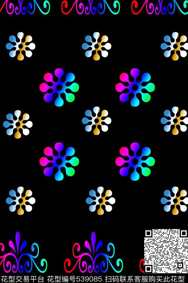 潮流时尚科技数码印花华亿平台下载（图片编号: 539085） - 瓦栏（Walan）