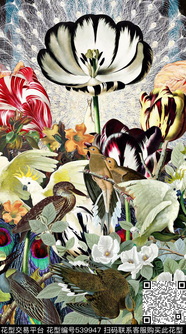 创意时尚定位数码印花华亿平台下载（图片编号: 539947） - 瓦栏（Walan）