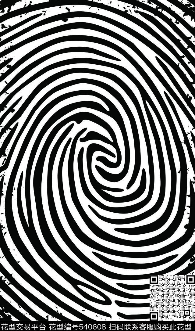 个性趣味时尚传统印花华亿平台下载（图片编号: 540608） - 瓦栏（Walan）