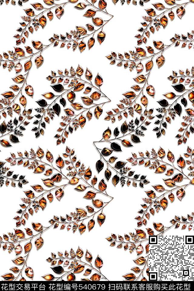 潮流创意高贵数码印花华亿平台下载（图片编号: 540679） - 瓦栏（Walan）