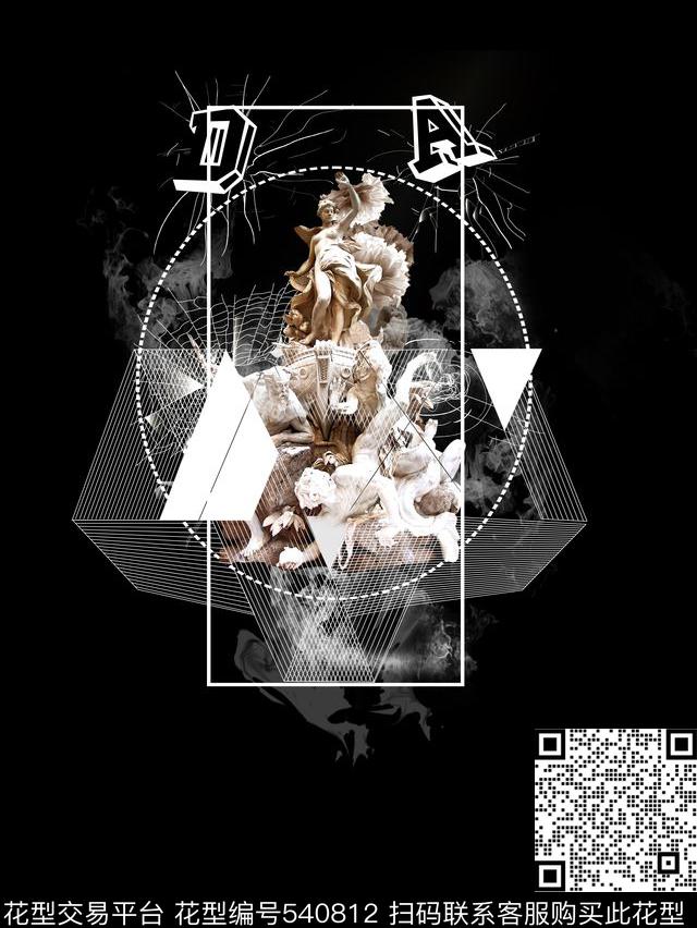 时尚潮牌雕塑数码印花华亿平台下载（图片编号: 540812） - 瓦栏（Walan）