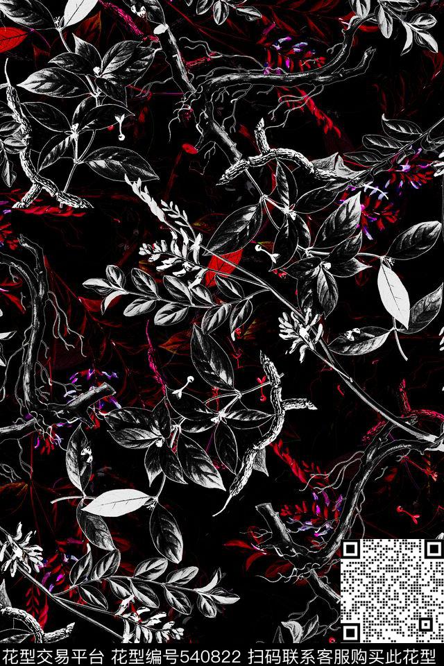 男装商务男装抽象数码印花华亿平台下载（图片编号: 540822） - 瓦栏（Walan）