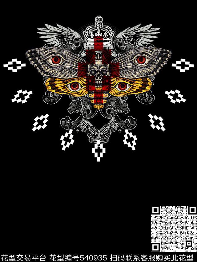 定位大牌风MarceloBurlon复古潮流数码印花华亿平台下载（图片编号: 540935） - 瓦栏（Walan）