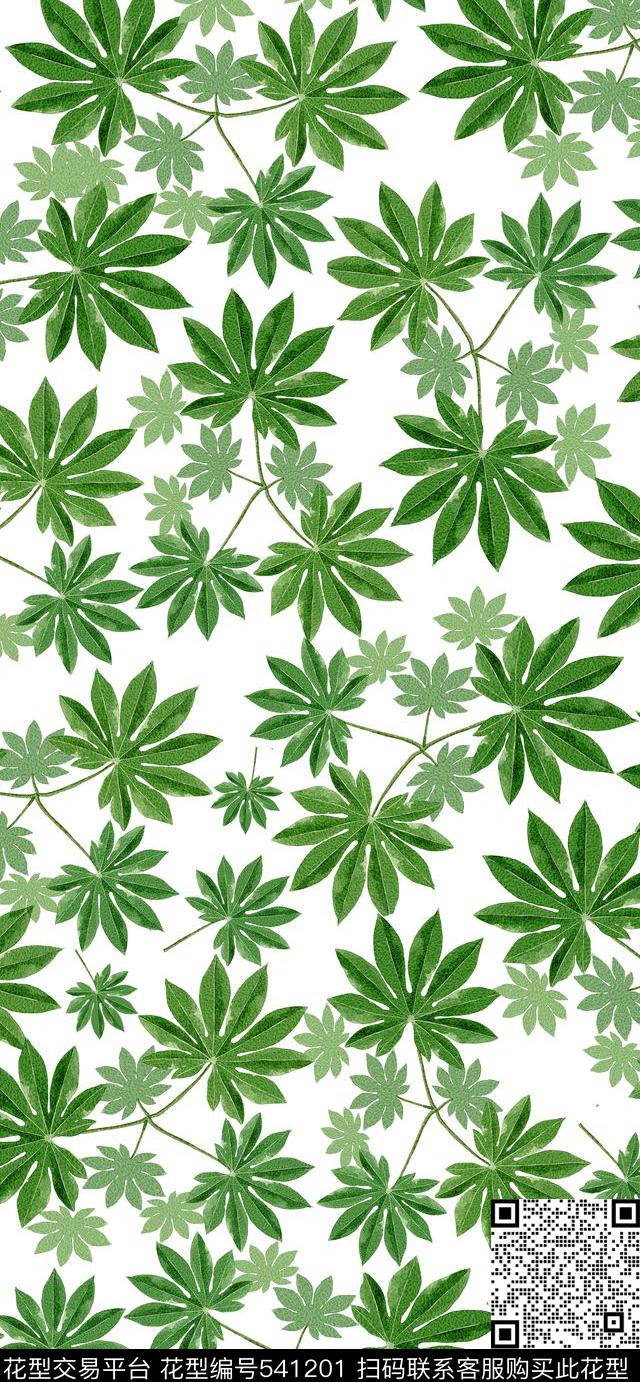 植物传统印花华亿平台下载（图片编号: 541201） - 瓦栏（Walan）