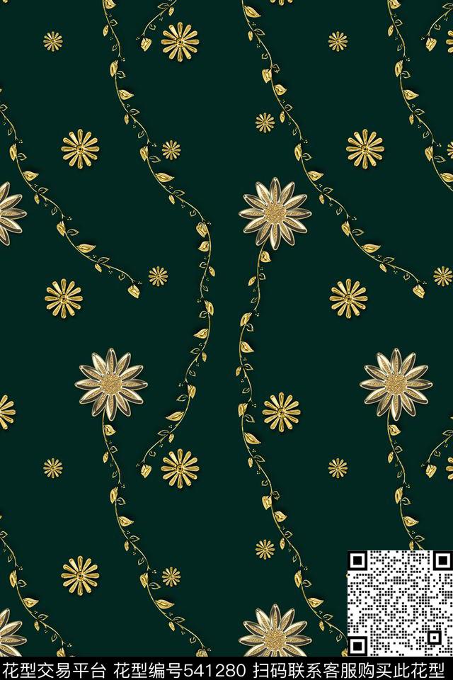 创意符号高贵数码印花华亿平台下载（图片编号: 541280） - 瓦栏（Walan）