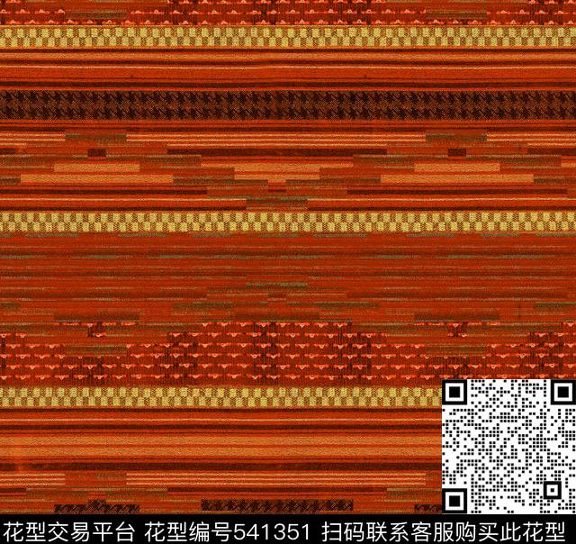 仿针织效果时尚泳装时尚男装传统印花华亿平台下载（图片编号: 541351） - 瓦栏（Walan）