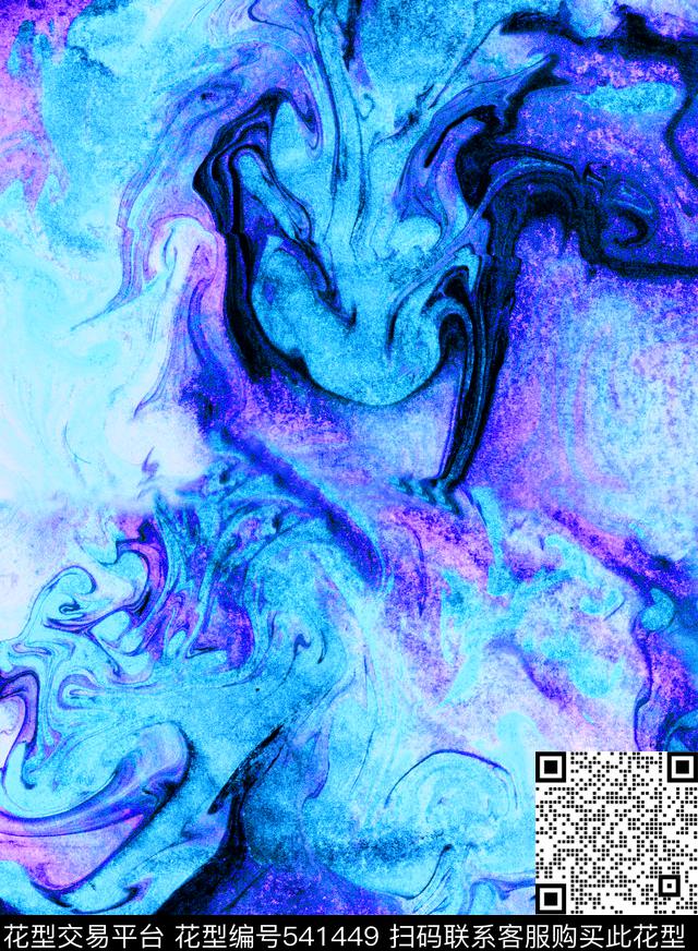 中国风复古大理石纹路传统印花华亿平台下载（图片编号: 541449） - 瓦栏（Walan）