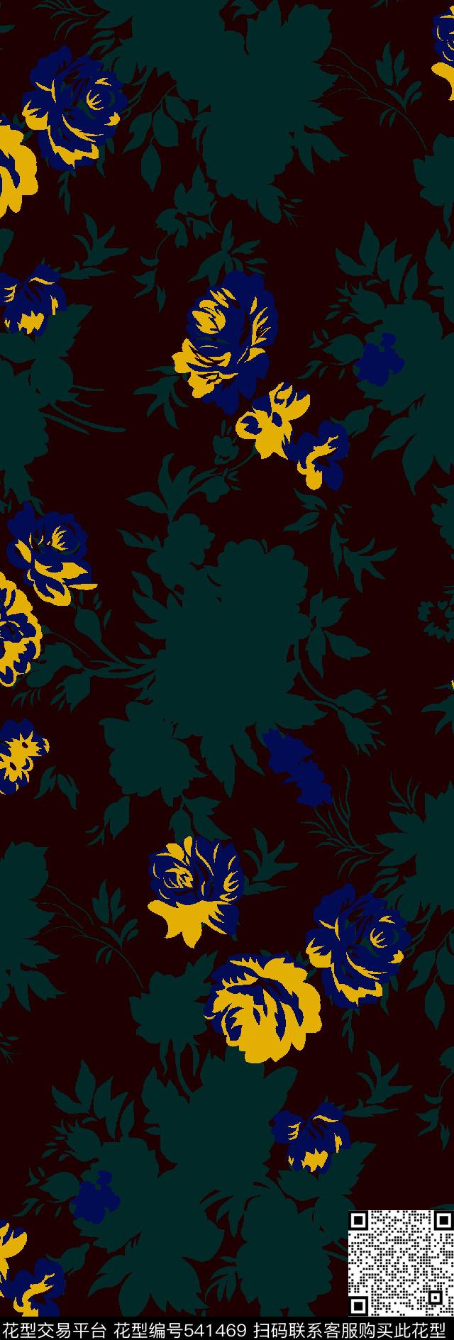 中国风时尚潮流传统印花华亿平台下载（图片编号: 541469） - 瓦栏（Walan）