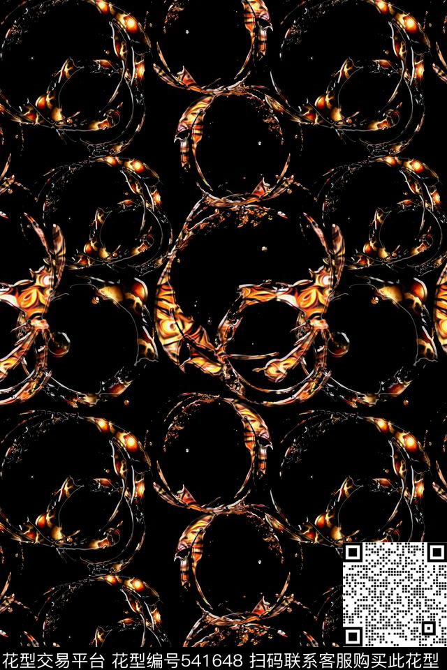 创意高贵琥珀数码印花华亿平台下载（图片编号: 541648） - 瓦栏（Walan）