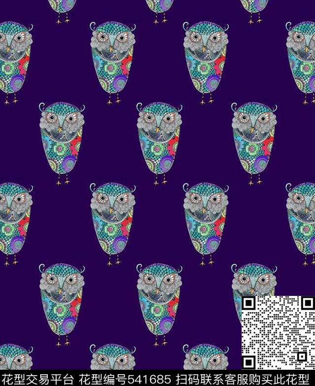 时尚可爱风民族花花纹传统印花华亿平台下载（图片编号: 541685） - 瓦栏（Walan）