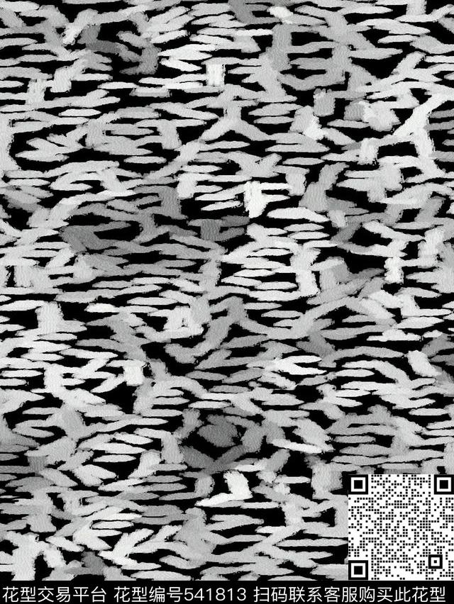 几何块面线条数码印花华亿平台下载（图片编号: 541813） - 瓦栏（Walan）