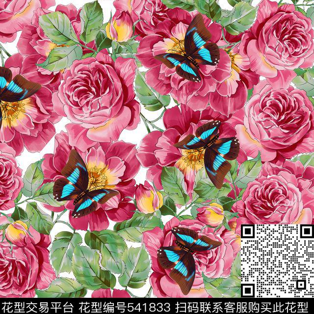 T恤衬衫创意服装面料数码印花华亿平台下载（图片编号: 541833） - 瓦栏（Walan）