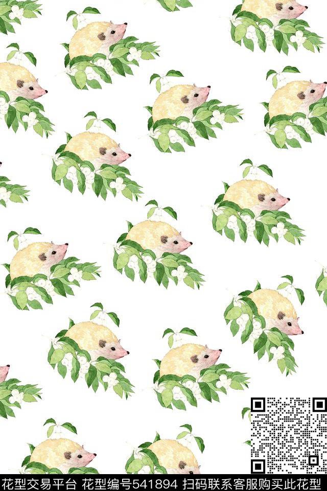 乱花时尚卡通传统印花华亿平台下载（图片编号: 541894） - 瓦栏（Walan）