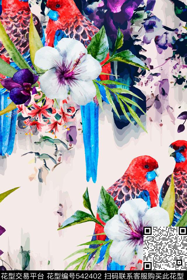 抽象底纹趣味时尚流行大牌数码印花华亿平台下载（图片编号: 542402） - 瓦栏（Walan）